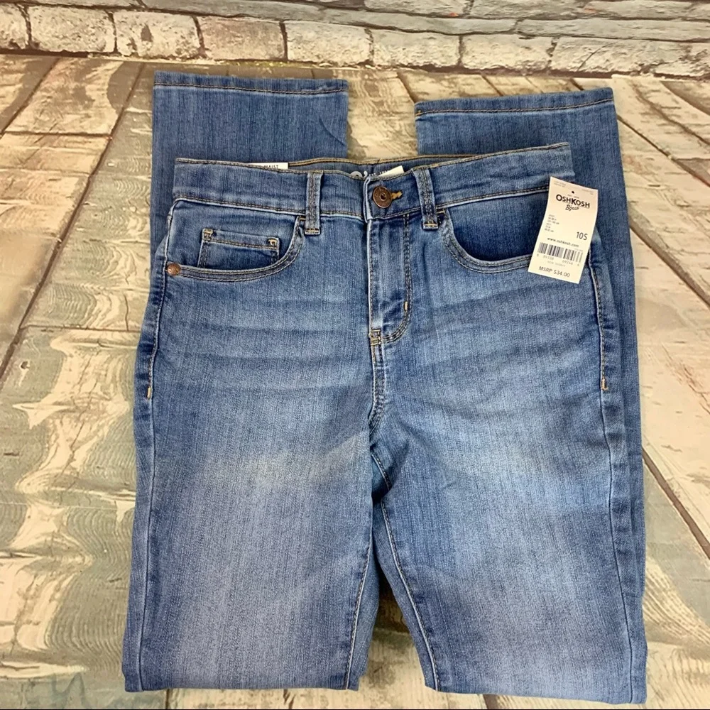 OshKosh Bgosh Blue Denim Bootcut Jeans Size 10S